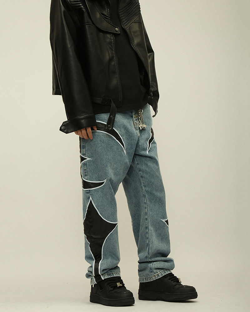 Cyber Y2K Jeans - Retro 90S Grunge, Summer Outfits, Popstar & Club Fashion For Women