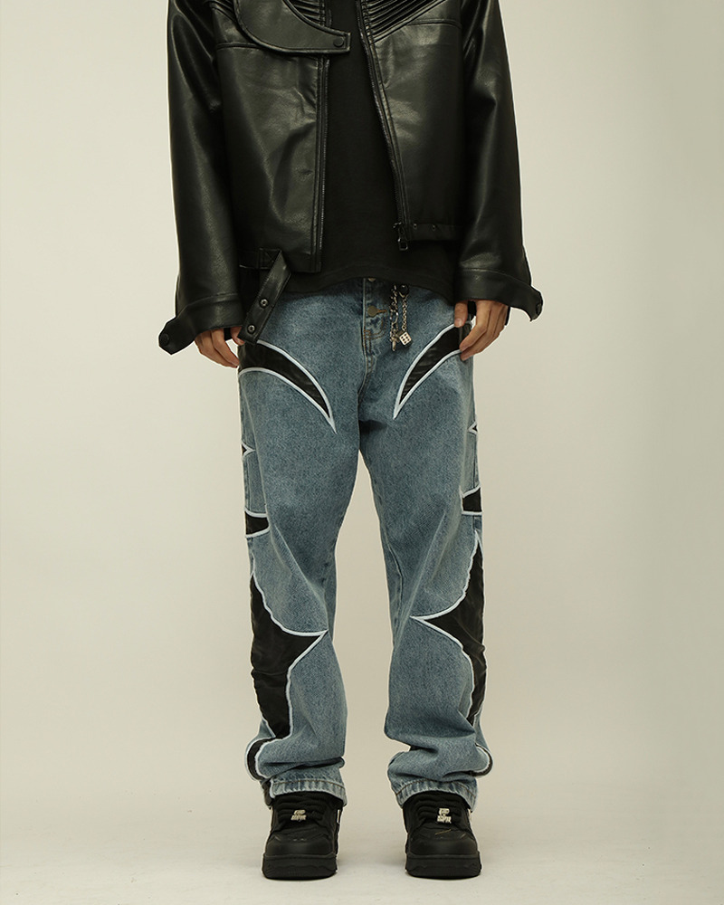 Cyber Y2K Jeans - Retro 90S Grunge, Summer Outfits, Popstar & Club Fashion For Women