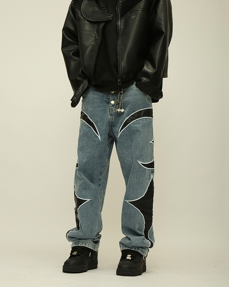 Cyber Y2K Jeans - Retro 90S Grunge, Summer Outfits, Popstar & Club Fashion For Women