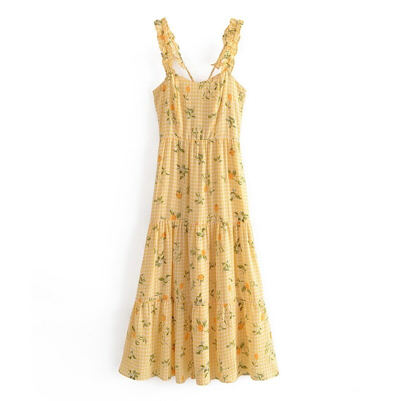 Cynthia Midi Dress - Y2K Summer Grunge Outfit, 90S Retro Style, Pastel Goth, Y2K Party