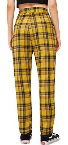 Dakota Plaid Grunge Pants - Y2K Summer Outfits, 90S Fashion, Retro Style, Y2K Grunge Outfits