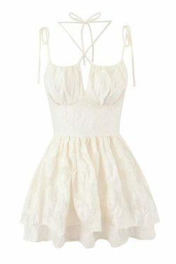Doris Mini Dress - Y2K Summer Grunge Outfit, 90S Fashion, Retro Style, Y2K Party & Club Look