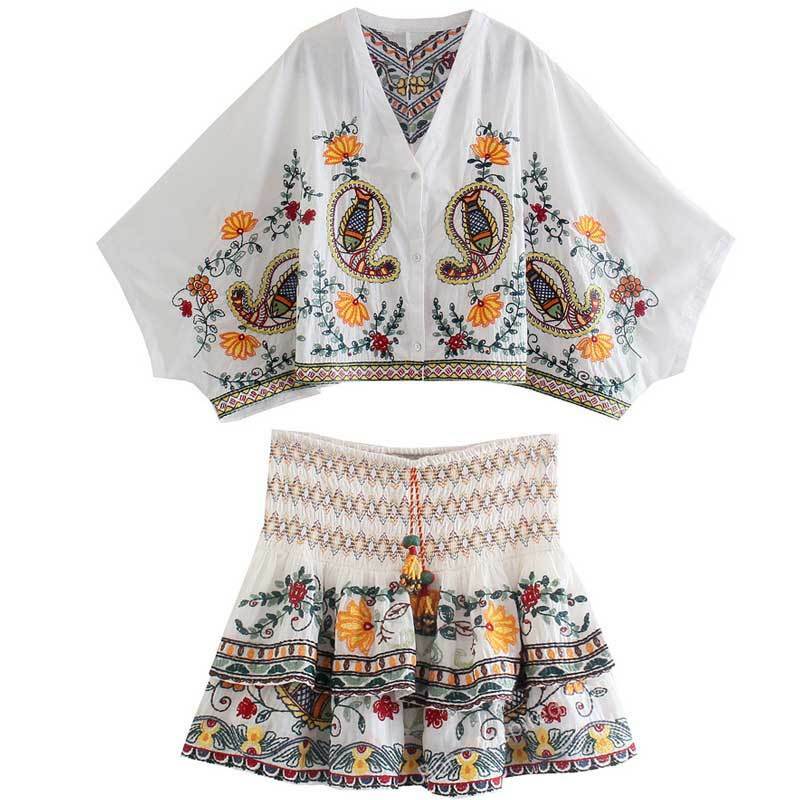 Eden Two Piece Set - Y2K Summer Grunge Outfit, 90S Fashion, Retro Style, Y2K Club & Party Look