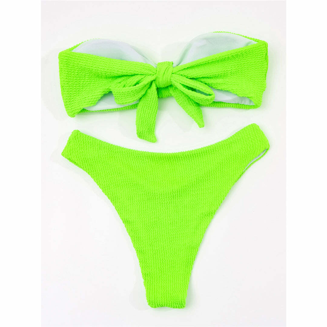 Eglantine Bikini: Y2K Summer Grunge 90S Fashion Retro Style Y2K Outfits Women Y2K Beach