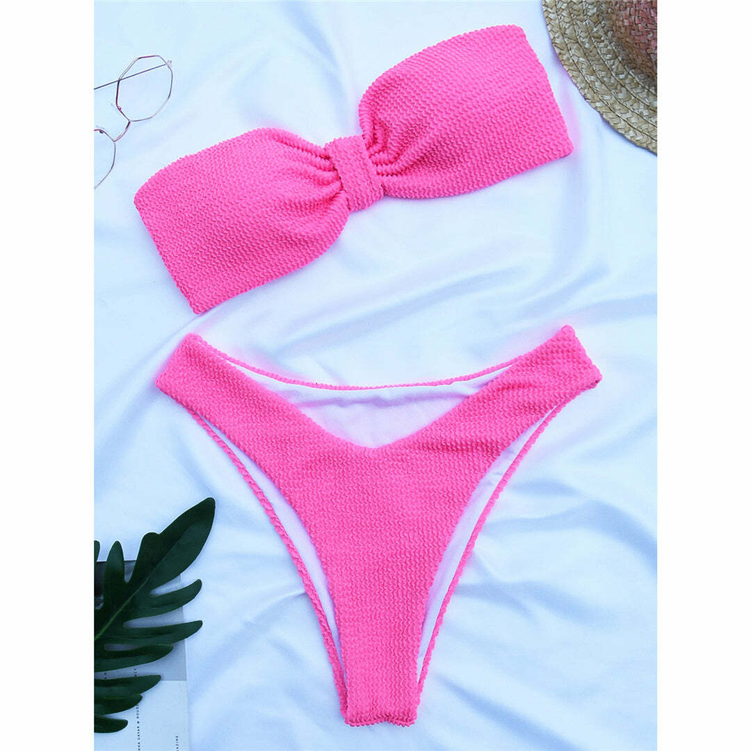 Eglantine Bikini: Y2K Summer Grunge 90S Fashion Retro Style Y2K Outfits Women Y2K Beach