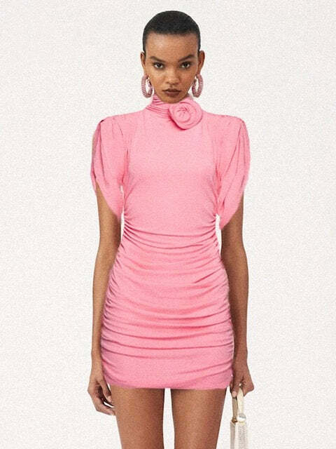 Elena Mini Dress - Y2K Summer Grunge Outfit, 90S Fashion, Retro Style, Y2K Party & Club Wear
