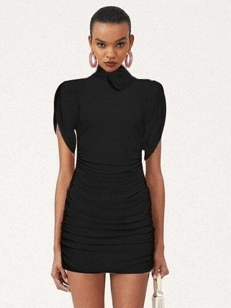 Elena Mini Dress - Y2K Summer Grunge Outfit, 90S Fashion, Retro Style, Y2K Party & Club Wear