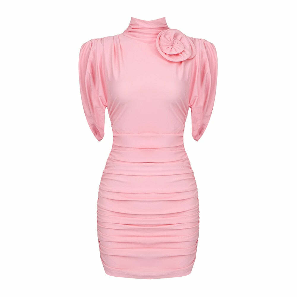 Elena Mini Dress - Y2K Summer Grunge Outfit, 90S Fashion, Retro Style, Y2K Party & Club Wear