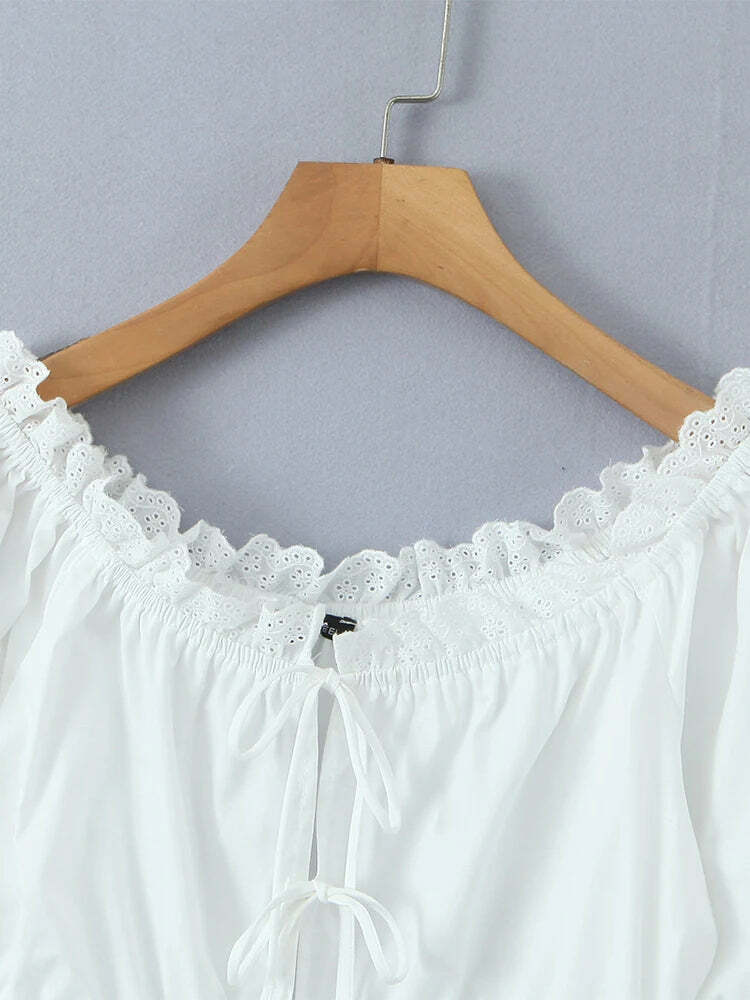 Eleonor Crop Top - Y2K Summer Grunge, 90S Retro, Pastel Goth, Y2K Party & Club Out