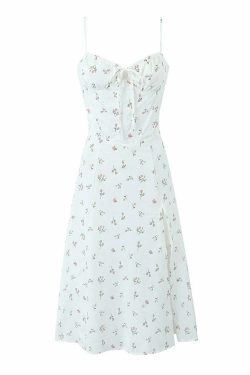 Elia Midi Dress - Y2K Summer Grunge Outfit, 90S Fashion, Retro Style, Pastel Goth, Y2K Party