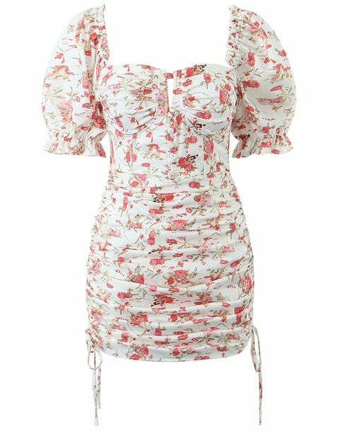 Elicia Mini Dress - Y2K Summer Outfit, 90S Fashion, Grunge, Retro Style, Y2K Party Look