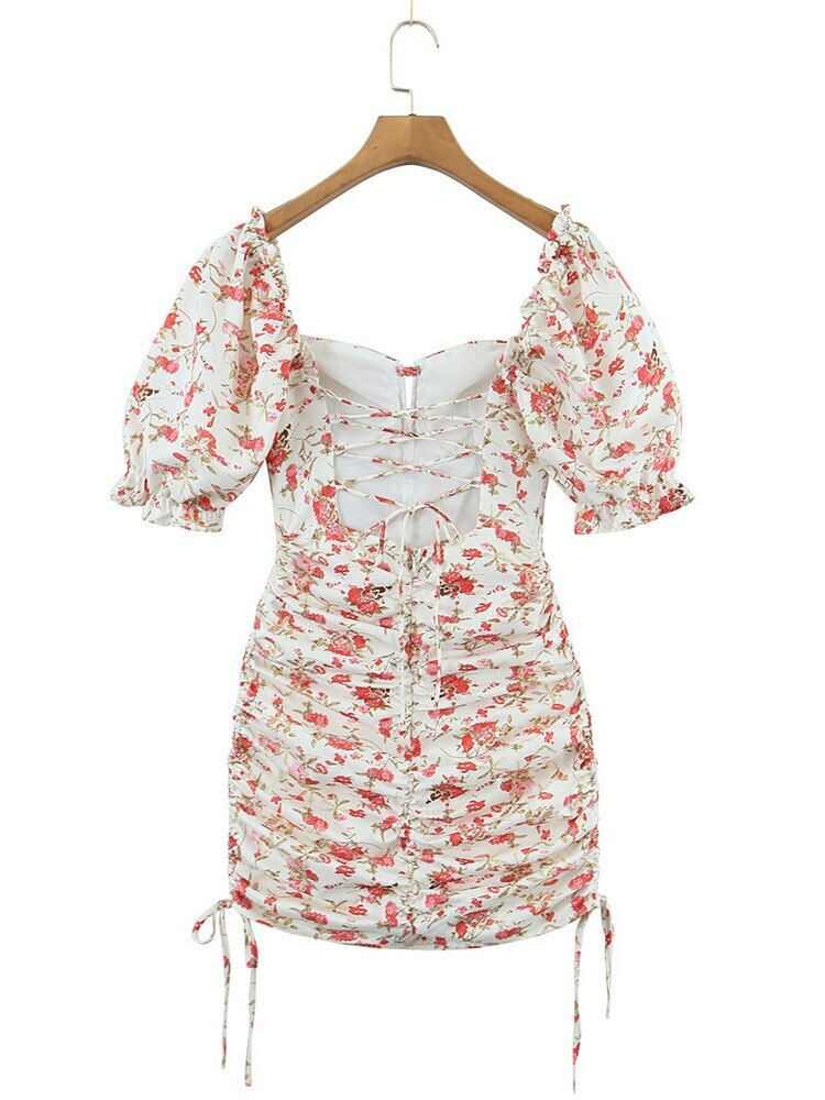 Elicia Mini Dress - Y2K Summer Outfit, 90S Fashion, Grunge, Retro Style, Y2K Party Look