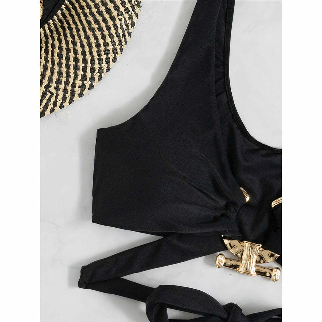 Elinor Bikini: Y2K Summer Grunge 90S Fashion Retro Style Y2K Party Outfit For Women