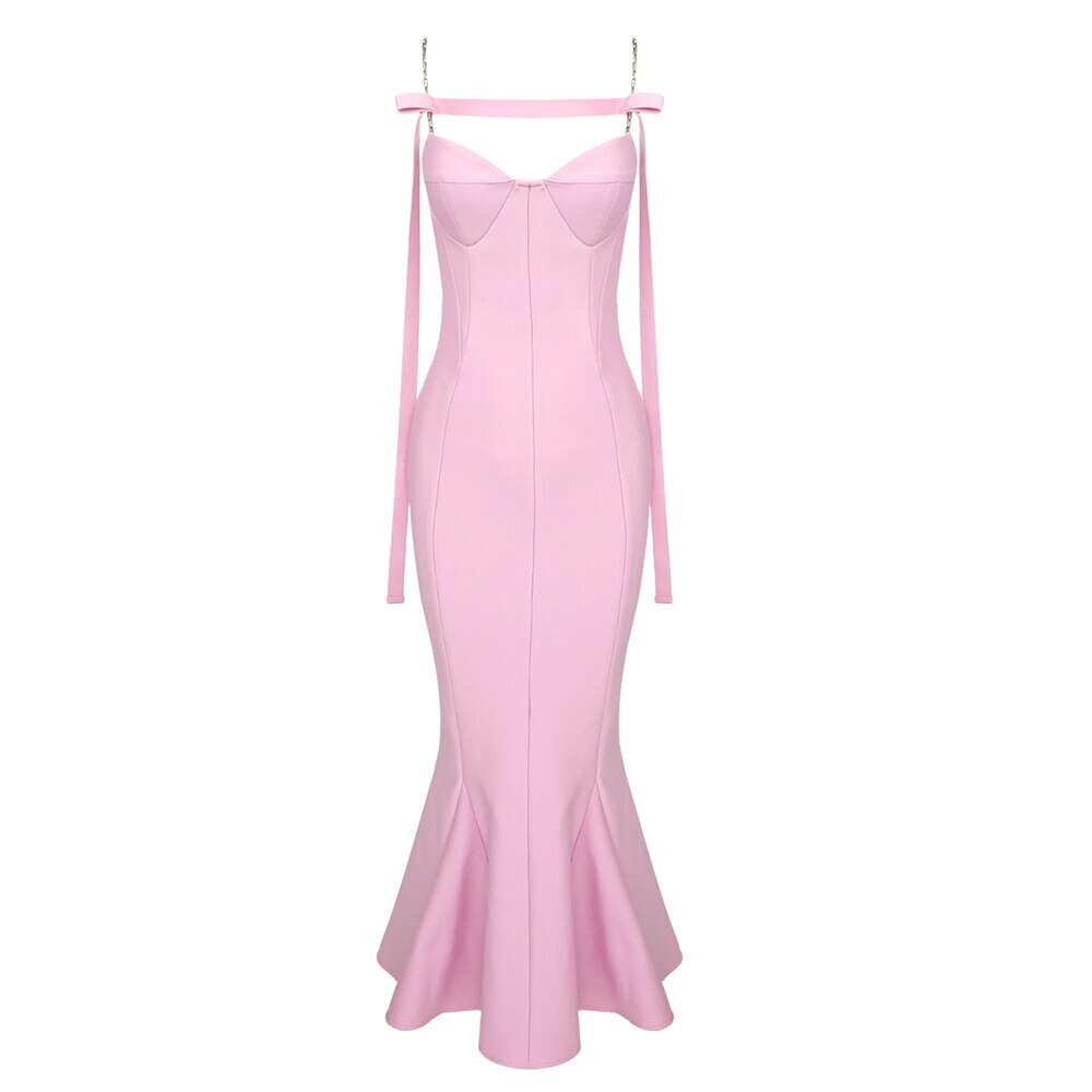 Emili Maxi Dress - Y2K Summer Grunge, 90S Retro, Pastel Goth, Y2K Party & Club Outfits
