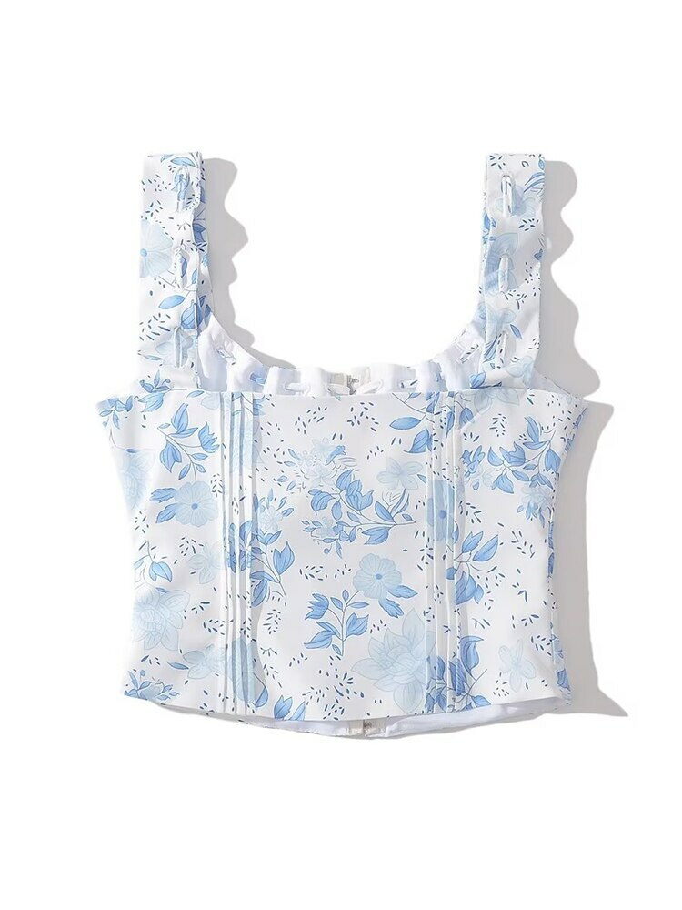 Emilia Top - Y2K Summer Grunge, 90S Retro, Pastel Goth, Y2K Club & Party Outfits
