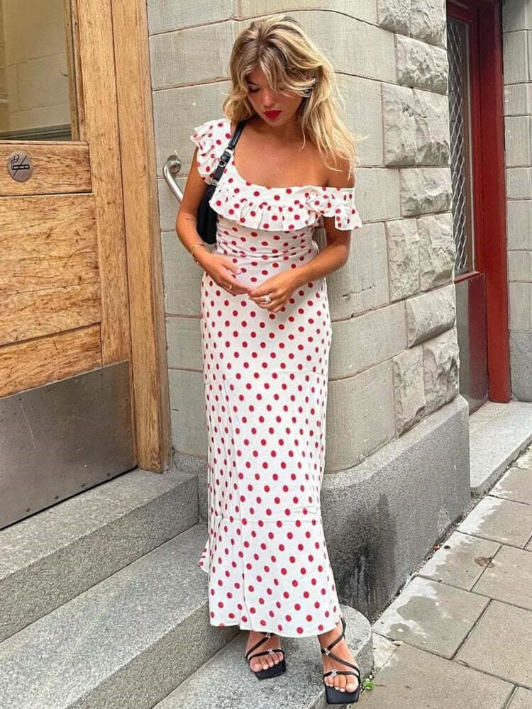 Emmy Maxi Dress - Y2K Summer Outfit, 90S Fashion, Grunge, Retro Style, Y2K Party & Club
