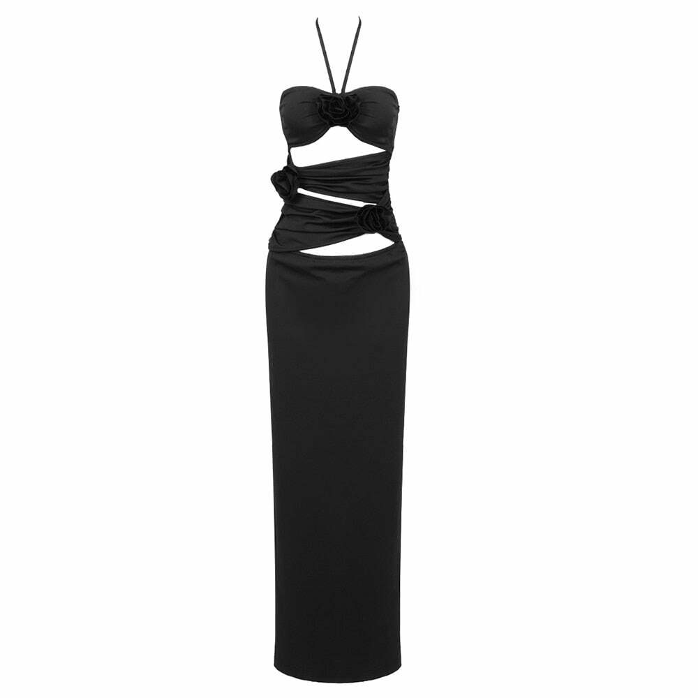 Enida Dress: Y2K Summer Grunge Outfit, 90S Fashion, Retro Style, Pastel Goth, Y2K Party Look