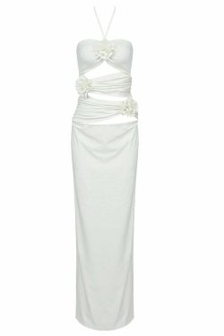 Enida Dress: Y2K Summer Grunge Outfit, 90S Fashion, Retro Style, Pastel Goth, Y2K Party Look