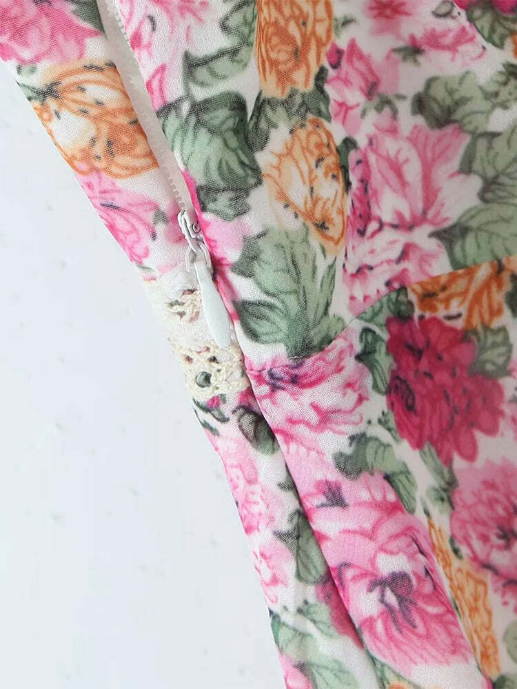 Ensley Mini Dress - Y2K Summer Grunge Outfit, 90S Fashion, Retro Style, Pastel Goth Vibes