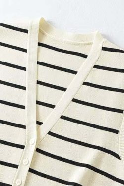 Estelle Striped Top - Y2K Summer, 90S Fashion, Grunge, Retro, Baby Tees, Y2K Club