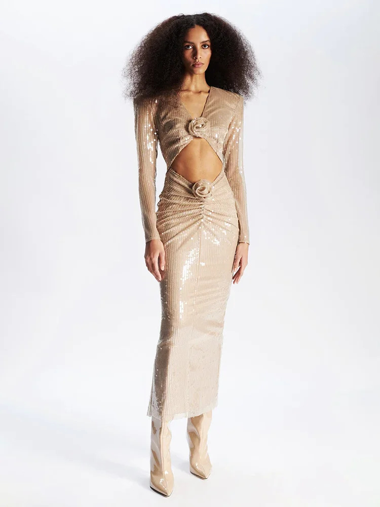 Esther Maxi Dress - Y2K Summer Grunge Outfit, 90S Fashion, Retro Style, Y2K Party & Club Look