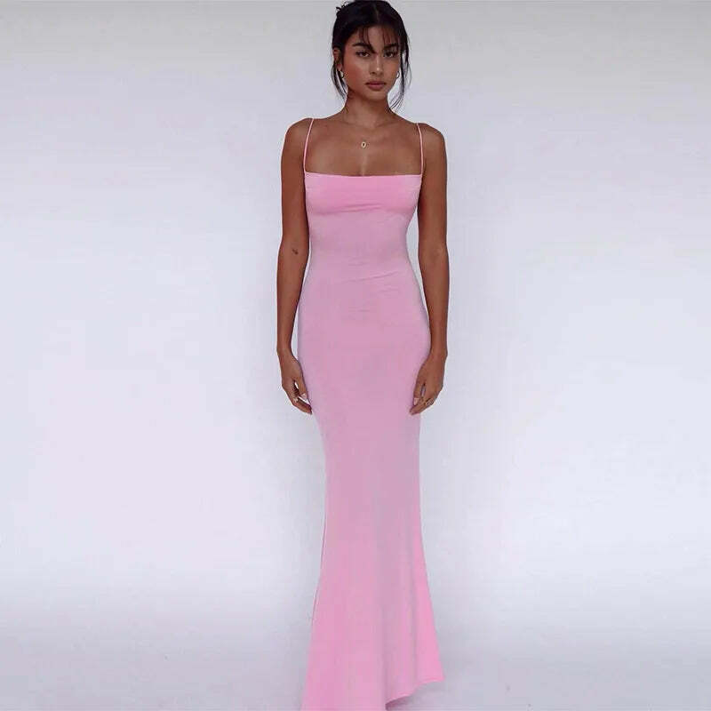 Evilia Maxi Dress - Y2K Summer Grunge Outfit, 90S Fashion, Retro Style, Y2K Party & Club Look