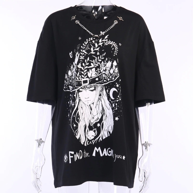 Find The Magic In You T-Shirt - Y2K Summer, 90S Grunge, Retro Style, Baby Tees, Y2K
