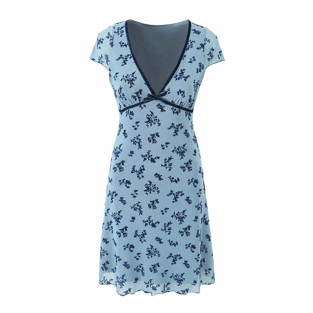 Galina Mini Dress - Y2K Summer Grunge Outfit, 90S Fashion, Retro Style, Y2K Party & Club Look