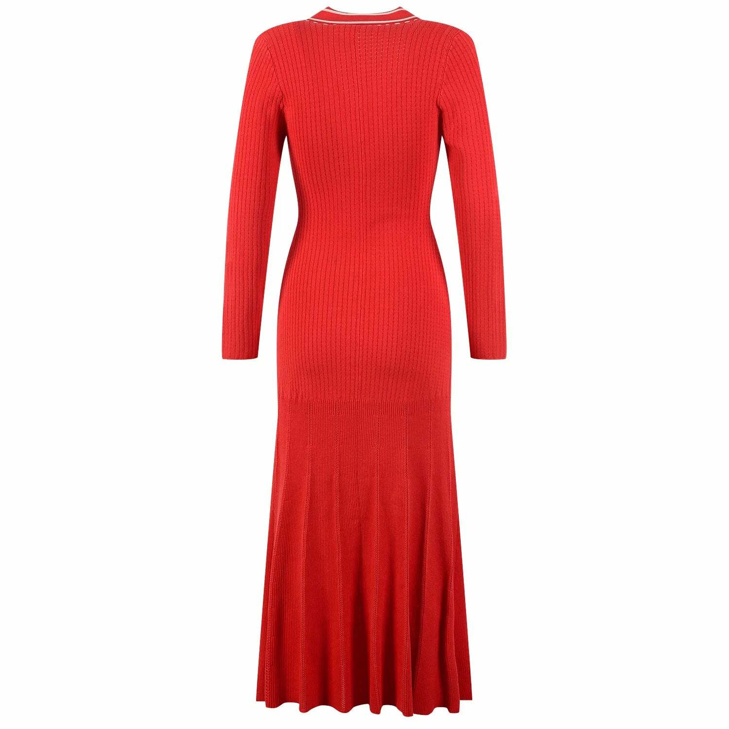 Gia Knitted Maxi Dress - Y2K Summer Outfit, 90S Fashion, Grunge, Retro Style, Y2K Party Look