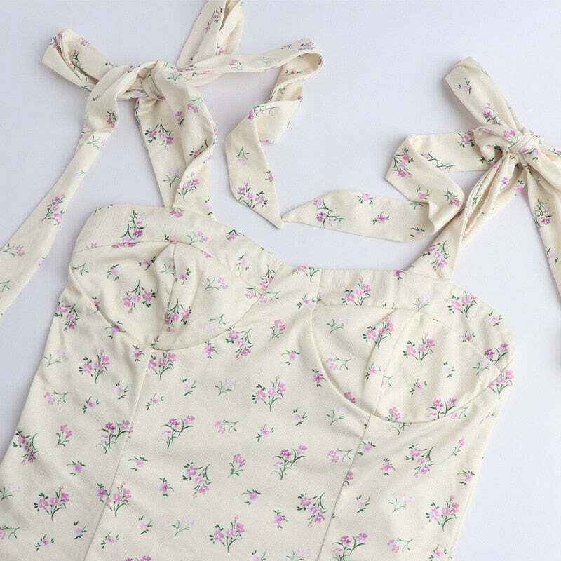 Grace Bodysuit - Y2K Summer & 90S Fashion, Grunge, Retro, Pastel Goth, Y2K Party