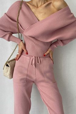 Hala Knitted Set - Y2K Summer & 90S Grunge Outfit, Retro Y2K Fashion, Pastel Goth Style