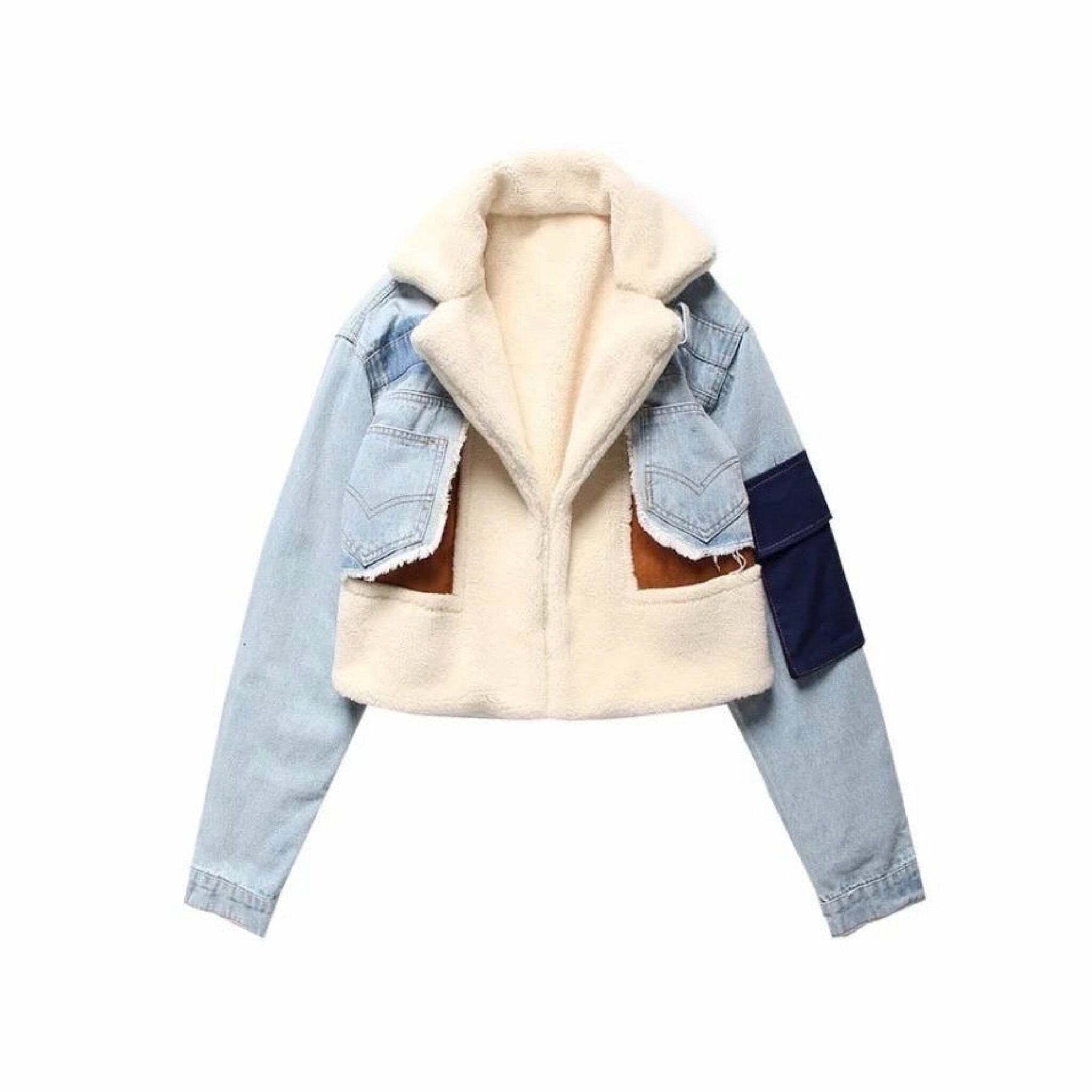 Hannah Denim Jacket - Y2K Summer Grunge, 90S Retro Style, Y2K Club & Party Outfits,