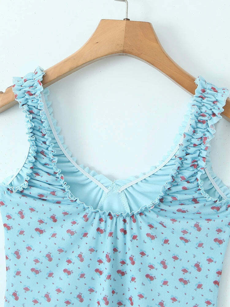 Harmoni Mini Dress - Y2K Summer Grunge Outfit, 90S Fashion, Retro Style, Pastel Goth, Y2