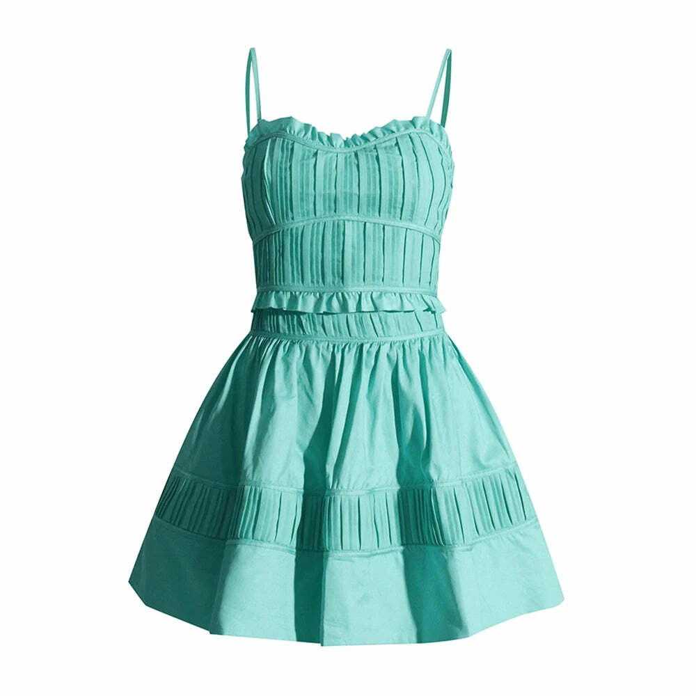 Harriet Two Piece Set - Y2K Summer Grunge Outfit, 90S Fashion, Retro Style, Y2K Club &
