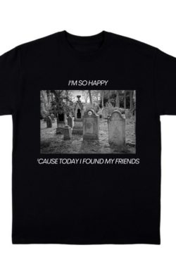 I'M So Happy Shirt - Y2K Summer Grunge Top, 90S Retro Fashion, Pastel Goth, Y2K Party Outfit