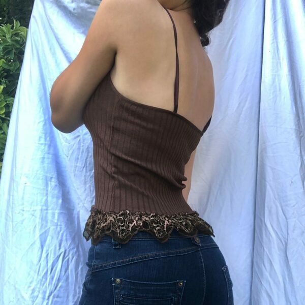 Imani Lace Top - Y2K Summer Grunge, 90S Fashion, Retro Style, Y2K Party & Club Outfits