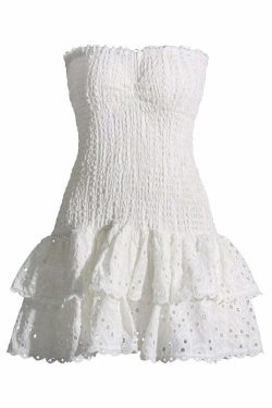 Inez Mini Dress - Y2K Summer Grunge Outfit, 90S Fashion, Retro Style, Pastel Goth, Y2K Party