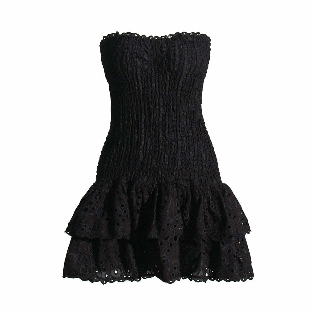 Inez Mini Dress - Y2K Summer Grunge Outfit, 90S Fashion, Retro Style, Pastel Goth, Y2K Party