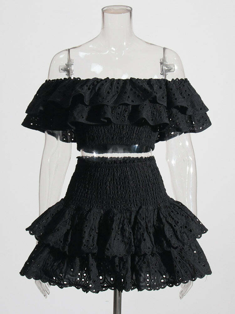 Irina Two Piece Set - Y2K Summer Grunge Outfit, 90S Fashion, Retro Style, Y2K Party & Club Look