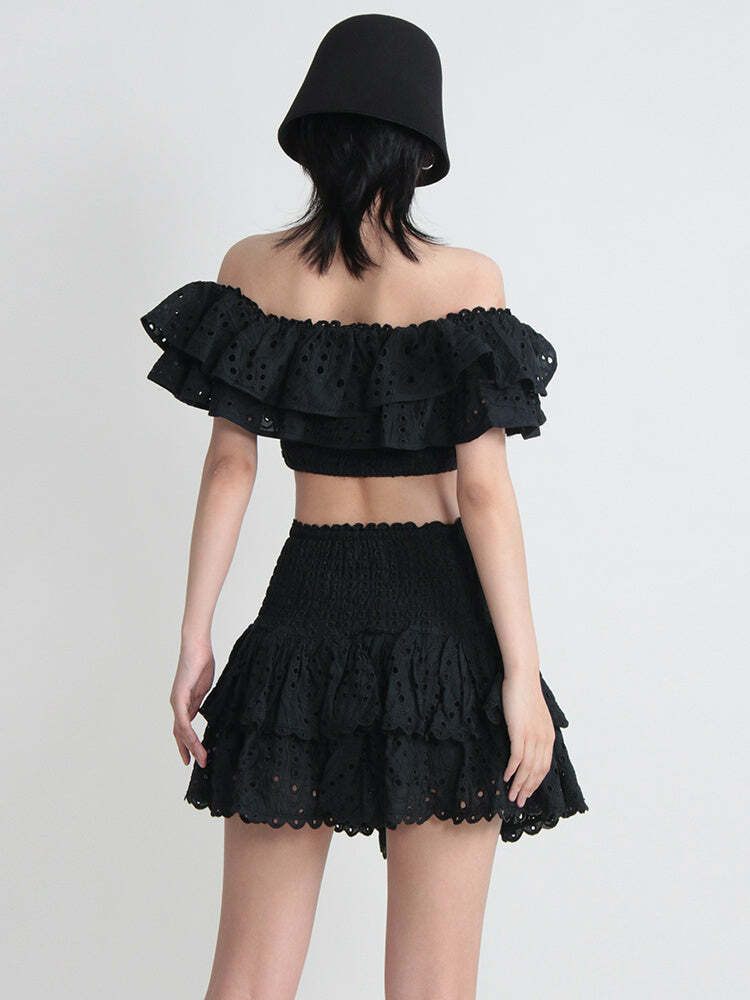 Irina Two Piece Set - Y2K Summer Grunge Outfit, 90S Fashion, Retro Style, Y2K Party & Club Look