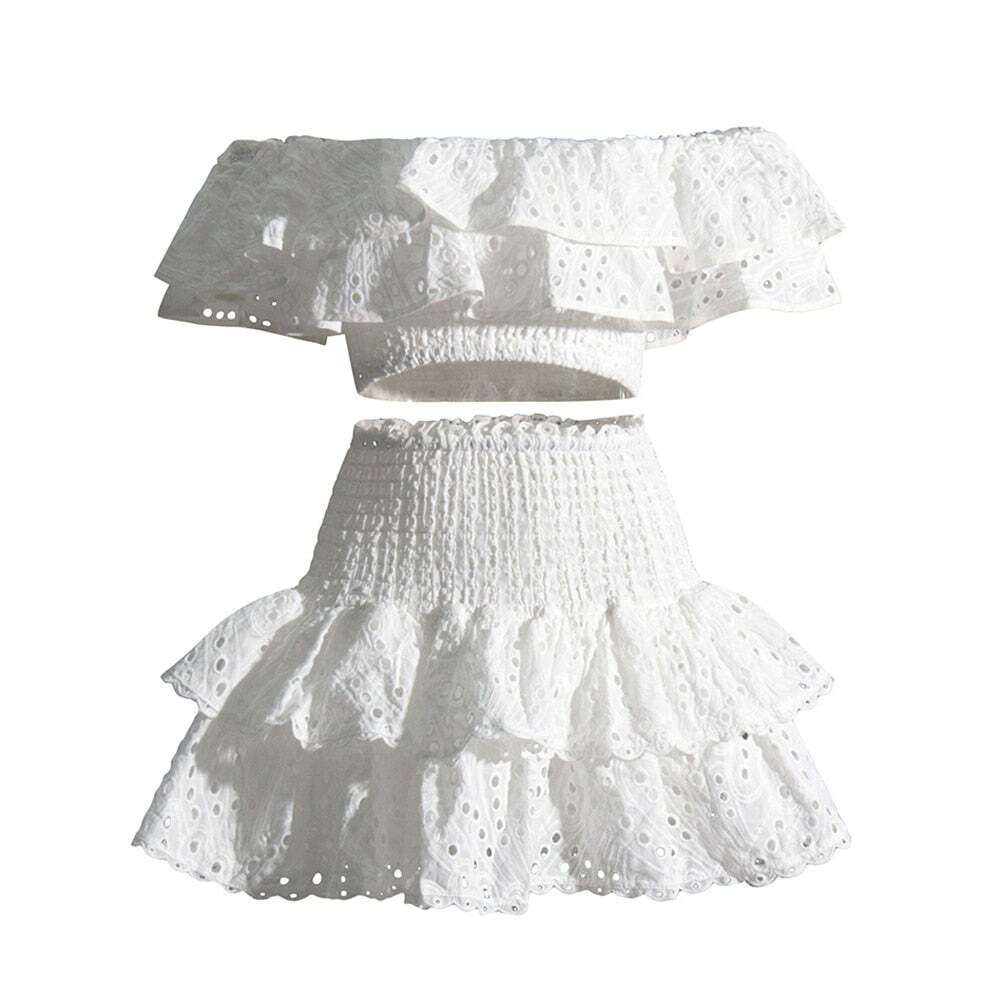 Irina Two Piece Set - Y2K Summer Grunge Outfit, 90S Fashion, Retro Style, Y2K Party & Club Look