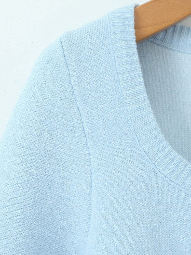 Isla Sweater - Y2K Summer Grunge, 90S Retro, Pastel Goth, Y2K Club & Party Outfits