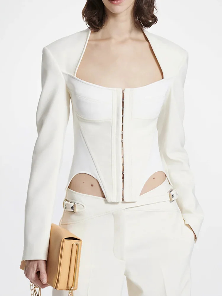 Ivana Blazer - Y2K Summer Grunge Outfit, 90S Fashion, Retro Style, Y2K Club & Party Look