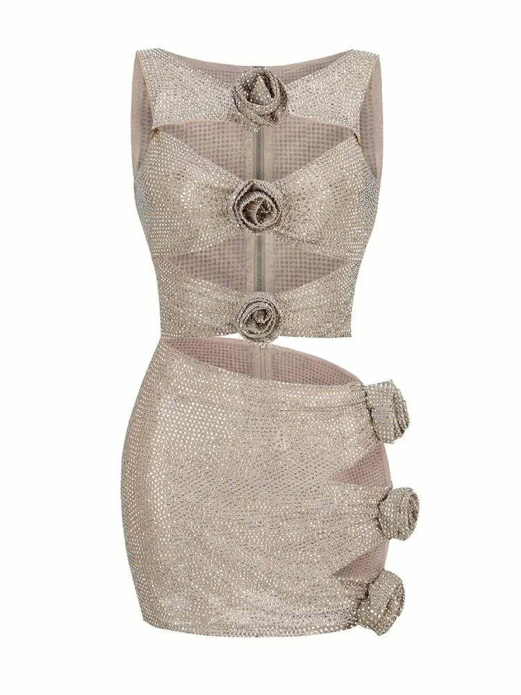 Ivet Mini Dress - Y2K Summer Outfit, 90S Grunge Fashion, Retro Style, Y2K Party & Club Outfits