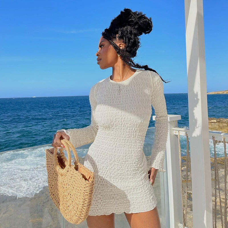 Jenna Mini Dress - Y2K Summer Outfit, 90S Fashion, Grunge, Retro Style, Y2K Party & Club