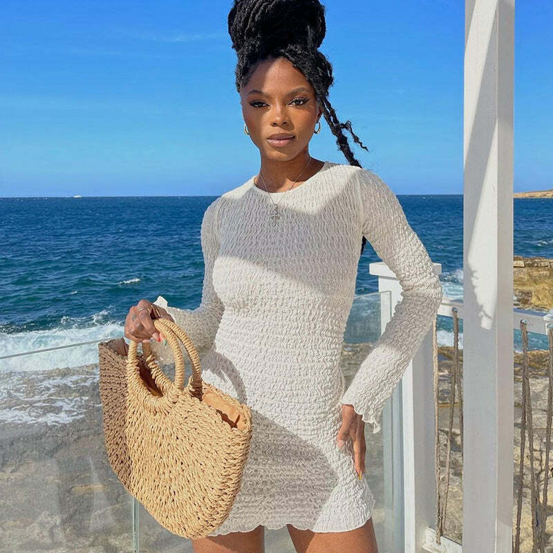 Jenna Mini Dress - Y2K Summer Outfit, 90S Fashion, Grunge, Retro Style, Y2K Party & Club