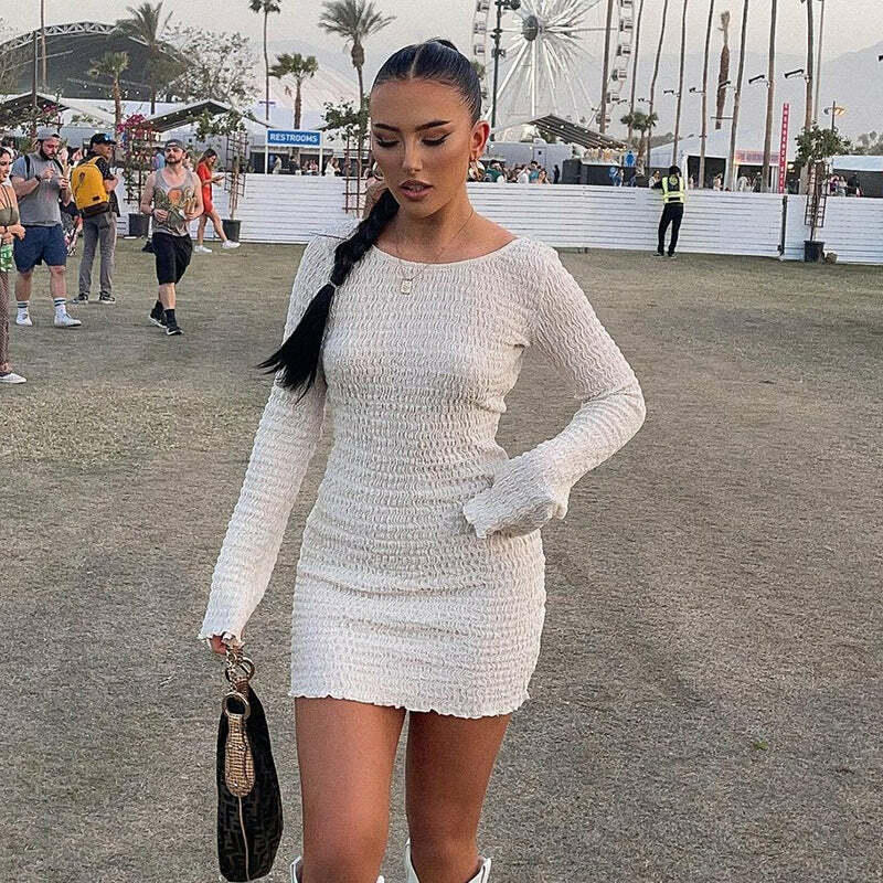Jenna Mini Dress - Y2K Summer Outfit, 90S Fashion, Grunge, Retro Style, Y2K Party & Club