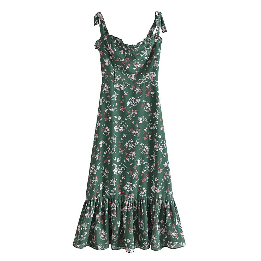 Judith Midi Dress - Y2K Summer Grunge Outfit, 90S Retro Style, Pastel Goth, Y2K Party Fashion