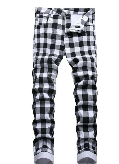 Juliette Plaid Slim Pants - Y2K Summer Grunge 90S Fashion, Retro Goth, Y2K Club Outfits