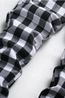 Juliette Plaid Slim Pants - Y2K Summer Grunge 90S Fashion, Retro Goth, Y2K Club Outfits